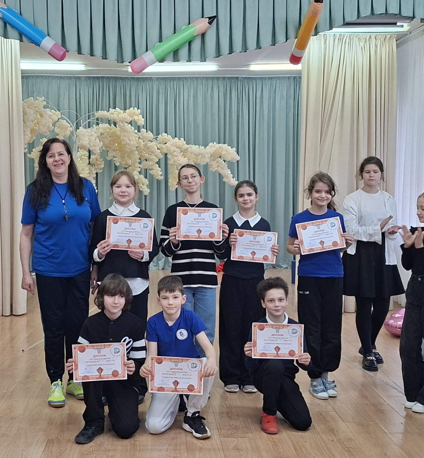 Баскетбольные баталии четвероклассников